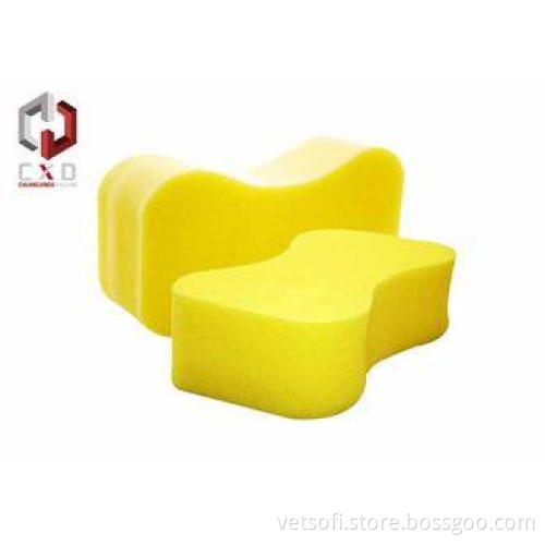 Eco-friendly Yellow Car Washing Sponge Foam 20 * 13 * 8cm